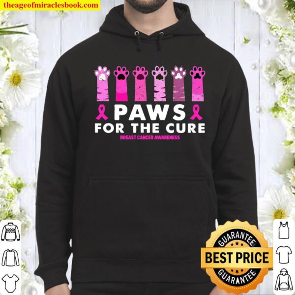 Paws For The Cure Breast Cancer Awareness Hoodie