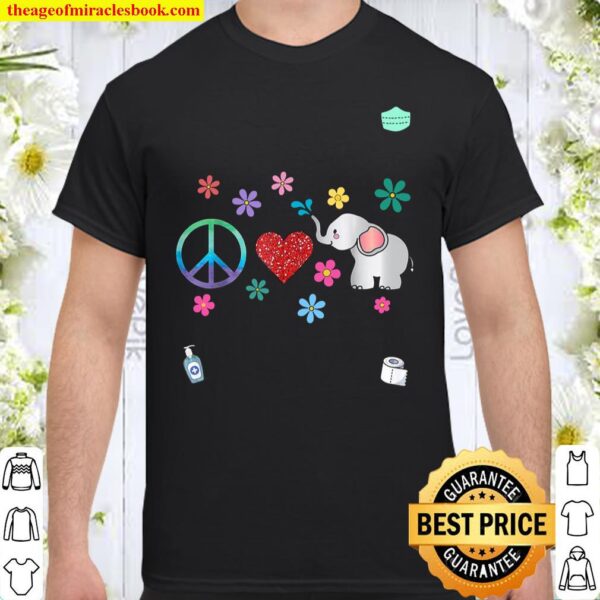 Peace Elephant Love Shirt Symbol Shirt