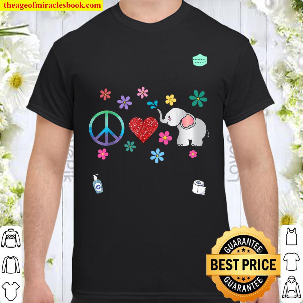 Peace Elephant Love Shirt Symbol Shirt, hoodie, tank top, sweater