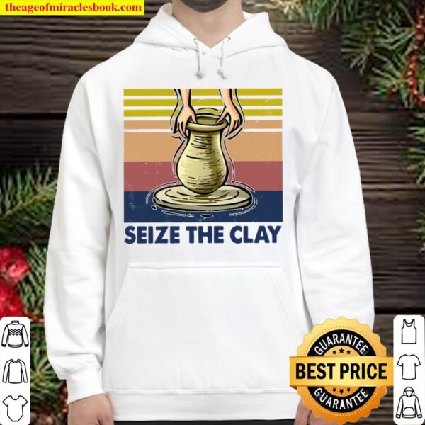 Pottery seize clay vintage Hoodie