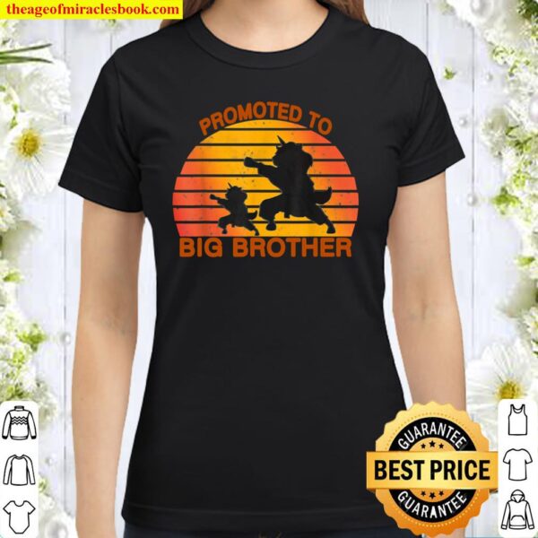 Promoted To Big Brother 2021 Leveled up to Big Brother Again Classic Women T-Shirt