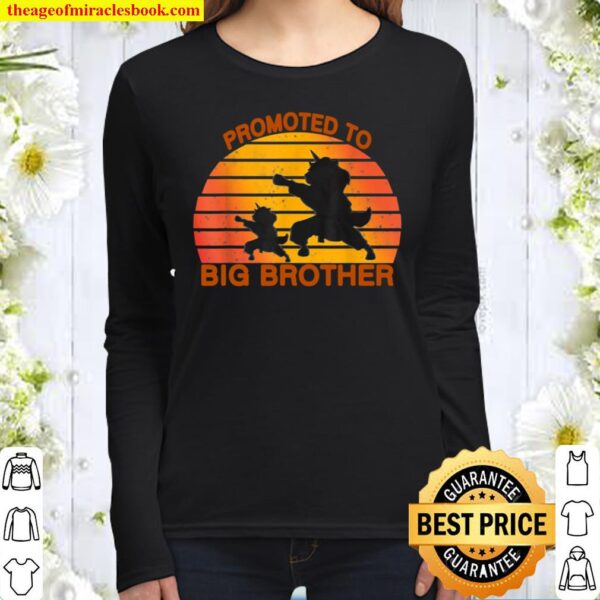 Promoted To Big Brother 2021 Leveled up to Big Brother Again Women Long Sleeved