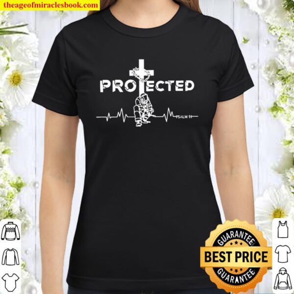 Protected jesus Classic Women T-Shirt