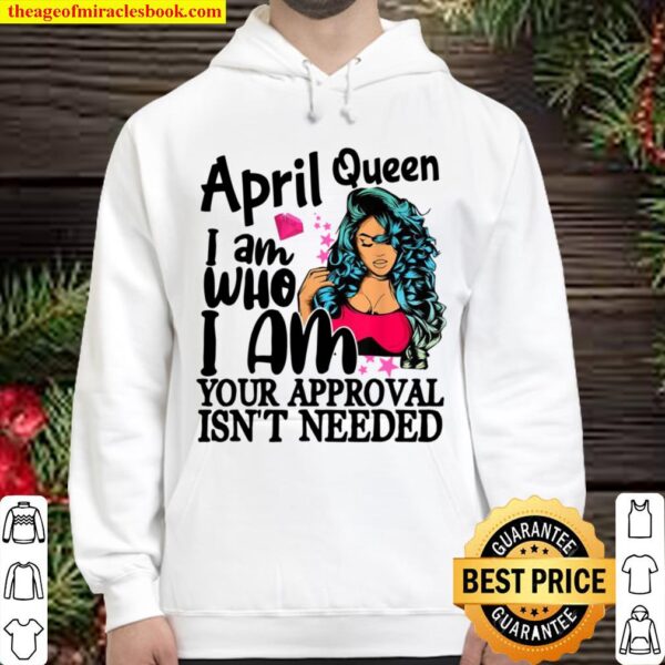 Queens Are Born In April April Girl Hoodie