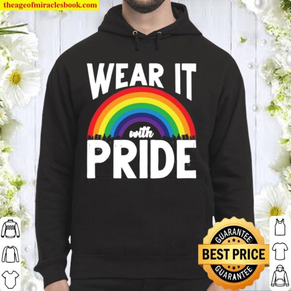 Regenbogen Flagge Gay Pride Queer LGBTQ Geschenk LGBT Hoodie
