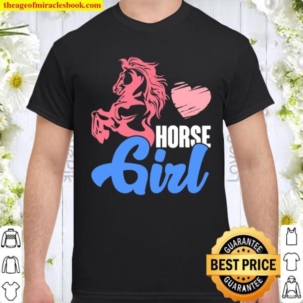 Reiterhof Pferdesport Mädchen Reiter Geschenk Pferd Shirt