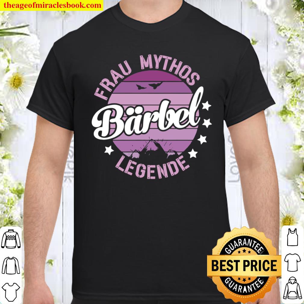 Retro Barbel Frau Mythos Legende Vintage Shirt