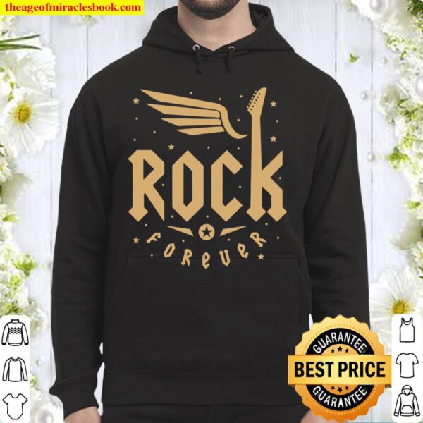 Rock and Roll Forever casual Hoodie