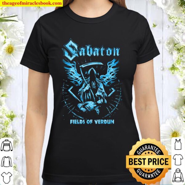 Sabaton Fields Of Verdun Classic Women T-Shirt