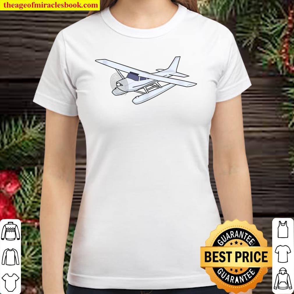 Sea Plane Owner Pilot Shirt Aviator Classic Women T-Shirt
