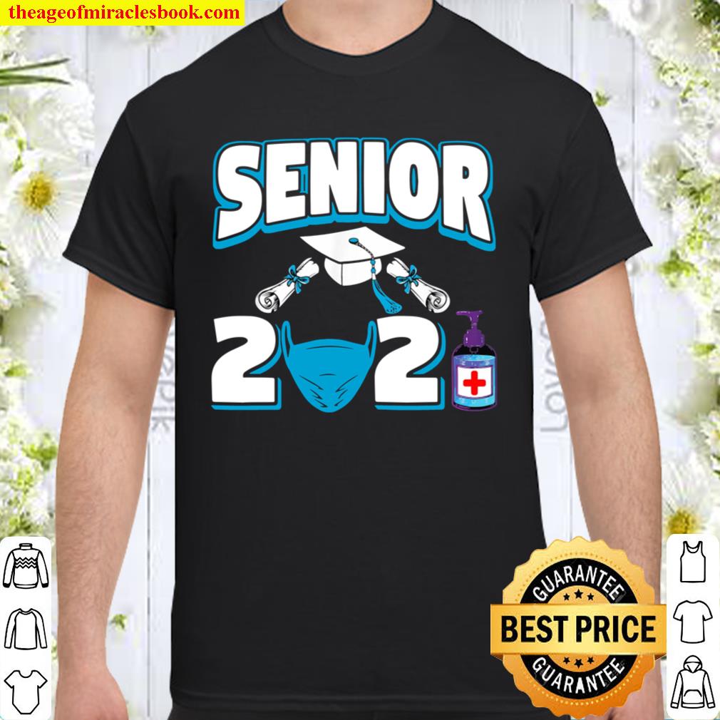 Senior 2021 Quarantine Graduation Class Of 2021 For Her Him hot Shirt, Hoodie, Long Sleeved, SweatShirt
