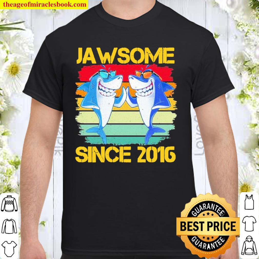 Shark jaw some since 2016 vintage 2021 Shirt, Hoodie, Long Sleeved, SweatShirt