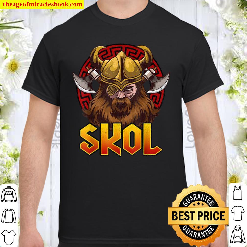 Skol Viking Beer Norse Mythology Warrior Drinking History new Shirt, Hoodie, Long Sleeved, SweatShirt