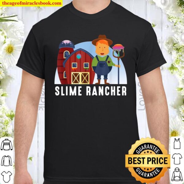 Slime Farmer With Barn And Farm Shirt