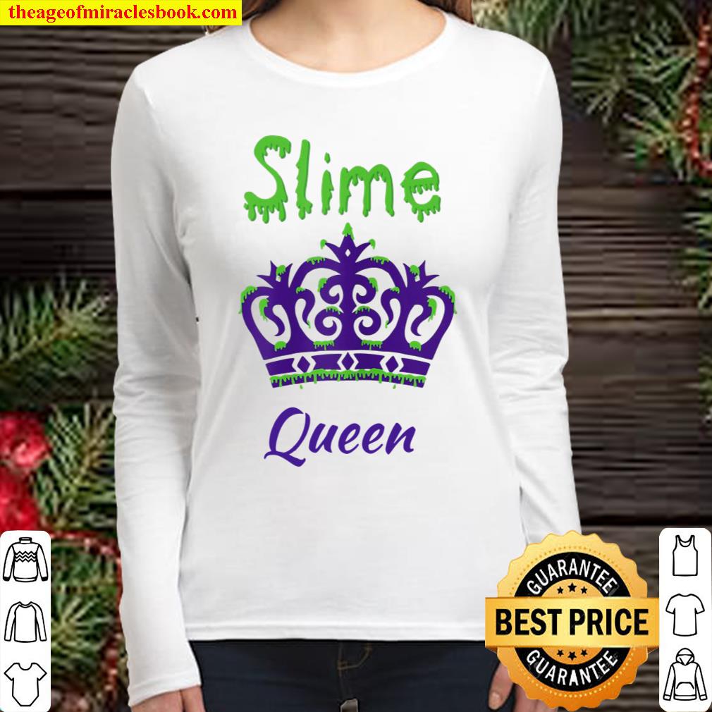 Slime Queen Kids Slime Maker Shirt Slime Women Long Sleeved