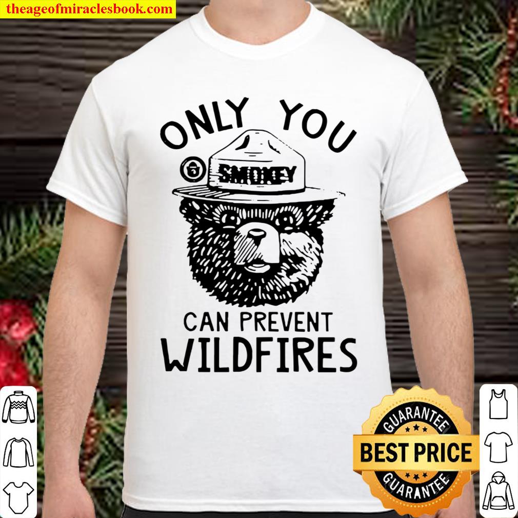 Smokey Bear Only You Can Prevent Wildfires Shirt, hoodie, tank top, sweater