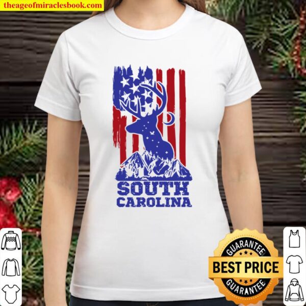 South Carolina State USA South Carolina State of America Classic Women T-Shirt