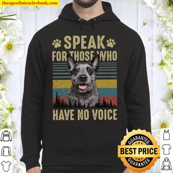 Speak For Those Who Have No Voice Hoodie
