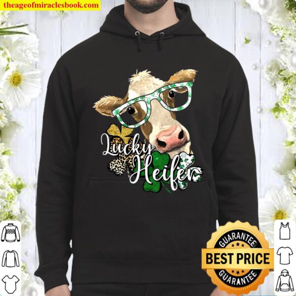 St. Patrick’s Day Cow Lucky Heifer Hoodie