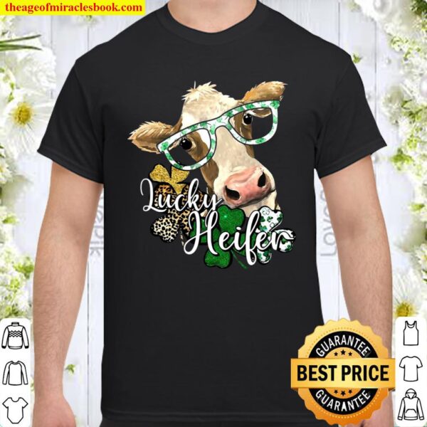 St. Patrick’s Day Cow Lucky Heifer Shirt