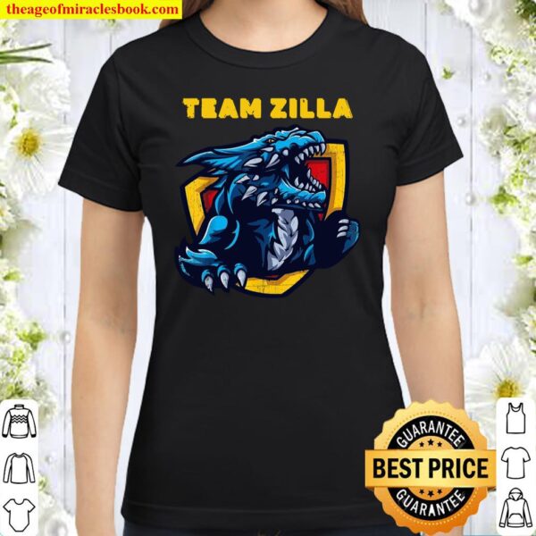 Team Zilla for Monsters Classic Women T-Shirt