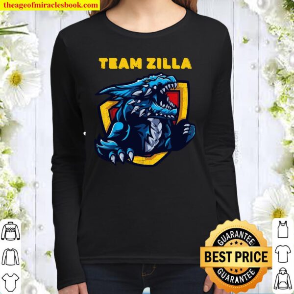 Team Zilla for Monsters Women Long Sleeved