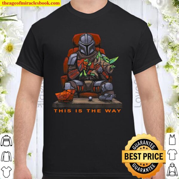 The Mandalorian The Child This Is The Way Sketch Shirt
