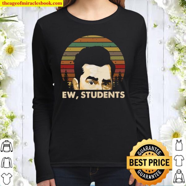 The Mans Ew Students Women Long Sleeved