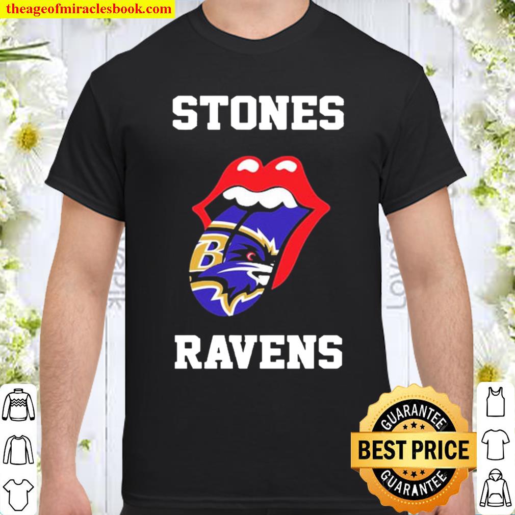 The Rolling Stones Baltimore Ravens 2021 Shirt
