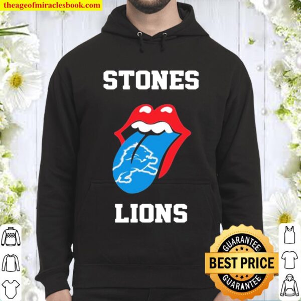 The Rolling Stones Detroit Lions 2021 Hoodie