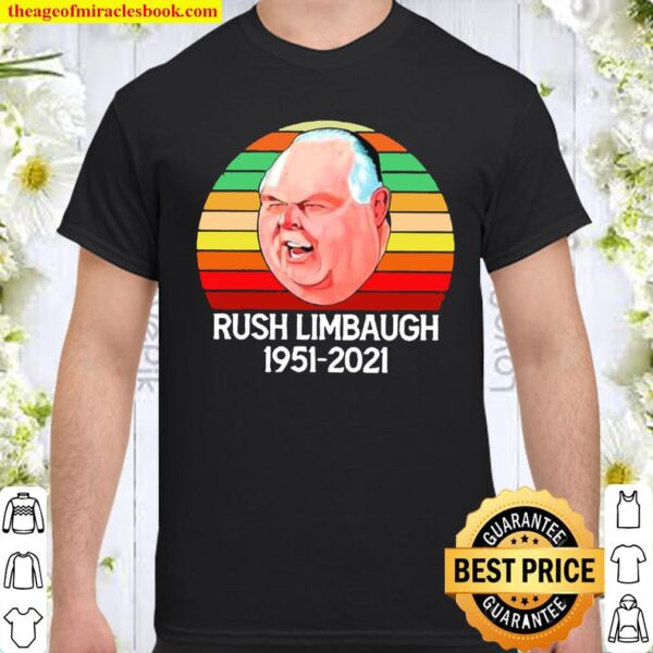 The Rush Limbaugh 1957 2021 vintage Shirt