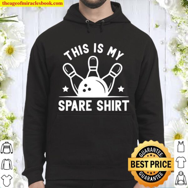 This Is My Spare Shirt Boys Girls Bowling Hoodie