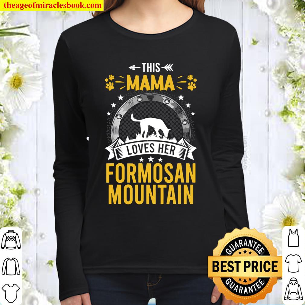 This Mama Loves Her Formosan Mountain Dog Women Long Sleeved
