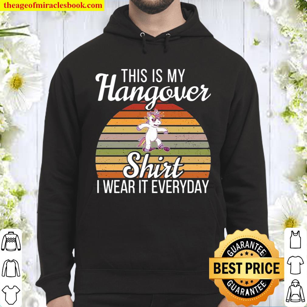 This is My Hangover Shirt Beer Drinking Retro Hoodie