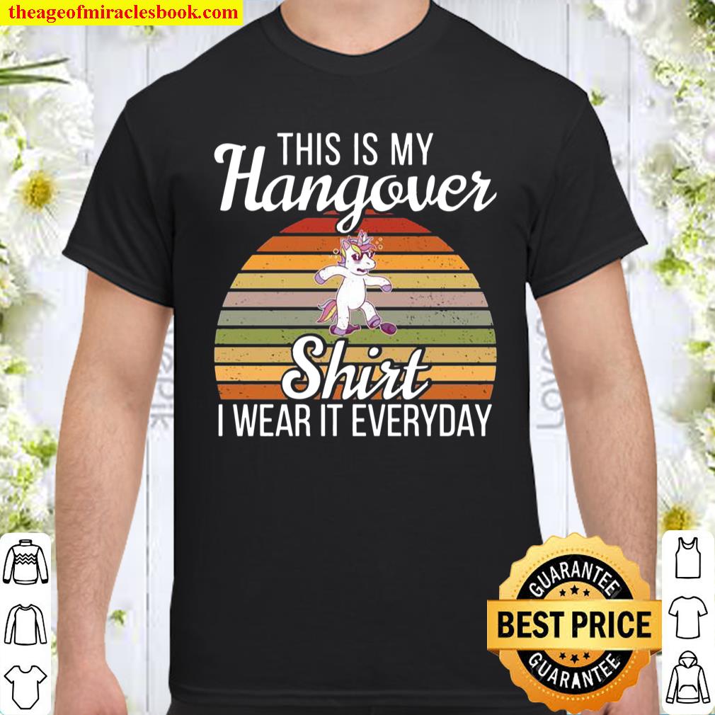 This is My Hangover Shirt Beer Drinking Retro Shirt