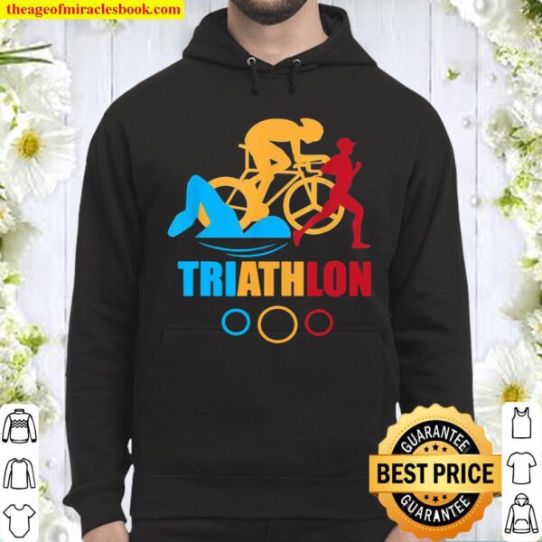 Triathlon why be bad at one sport when bad three Hoodie