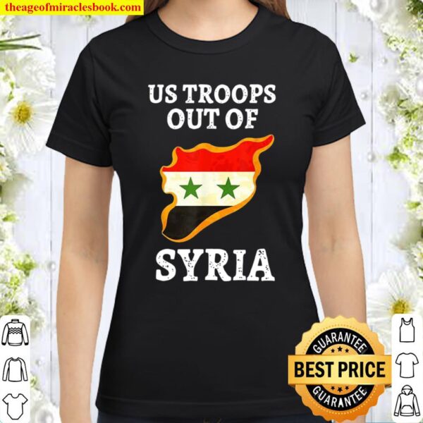 US Hands off Syria Classic Women T-Shirt