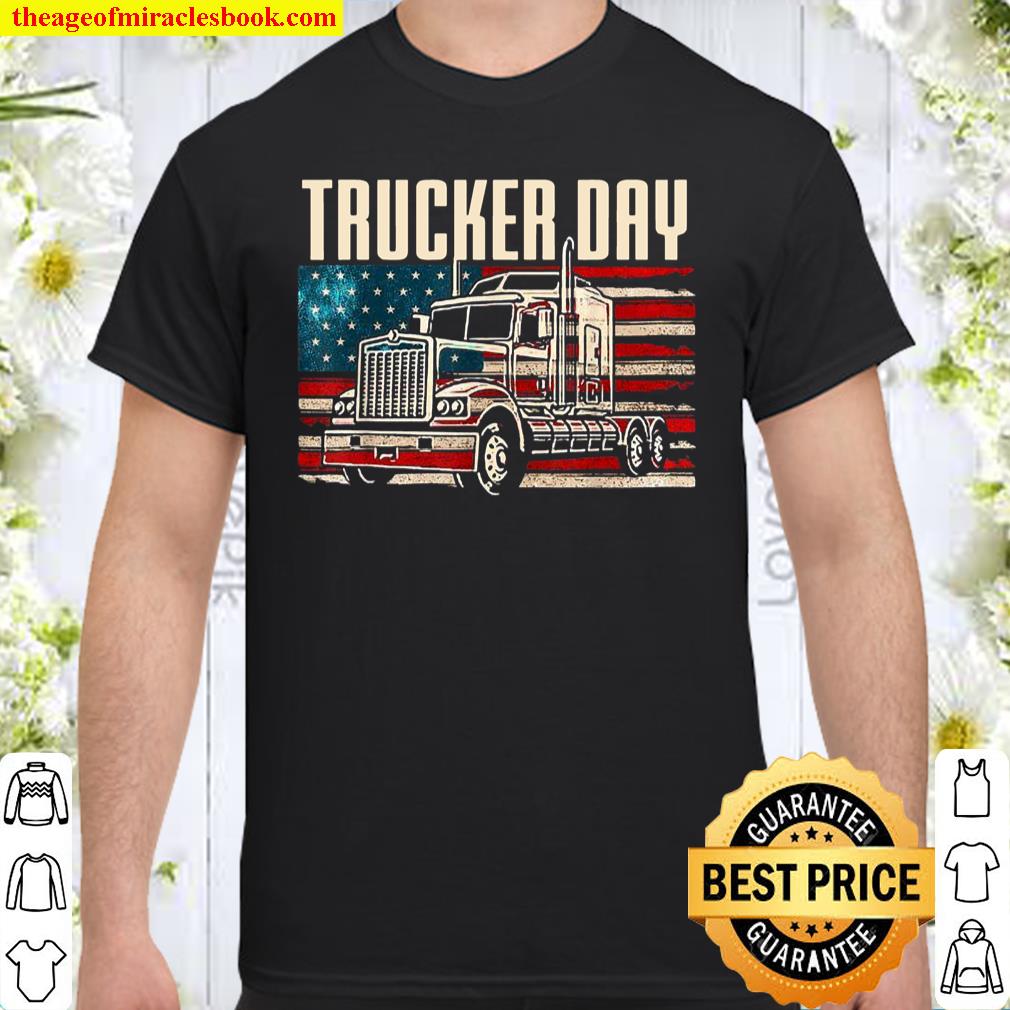 USA Truck Proud Trucker Day Shirt, hoodie, tank top, sweater