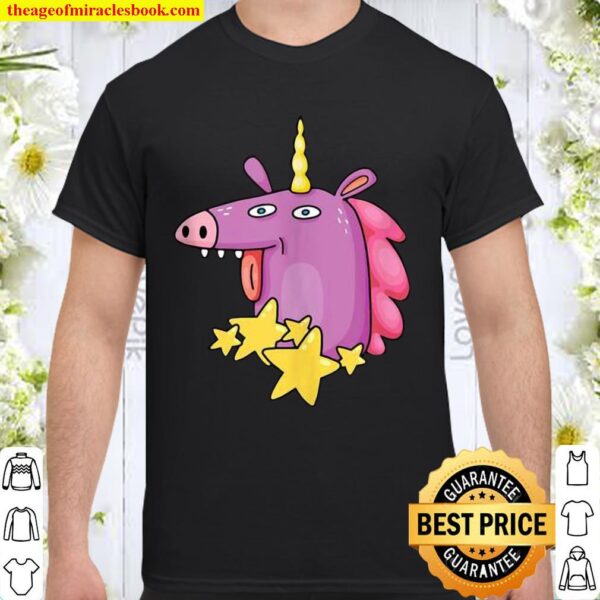 Unicorn design and girls Shirt