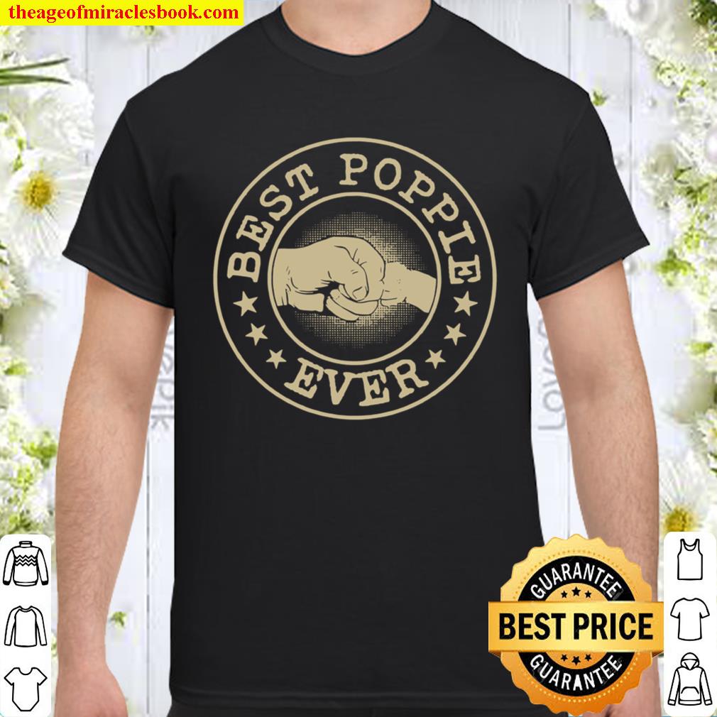 Vintage Best Poppie Ever Father’s Day Apparel For Daddy Shirt