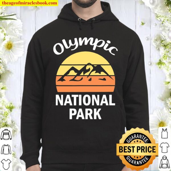 Vintage Olympic National Park Hoodie