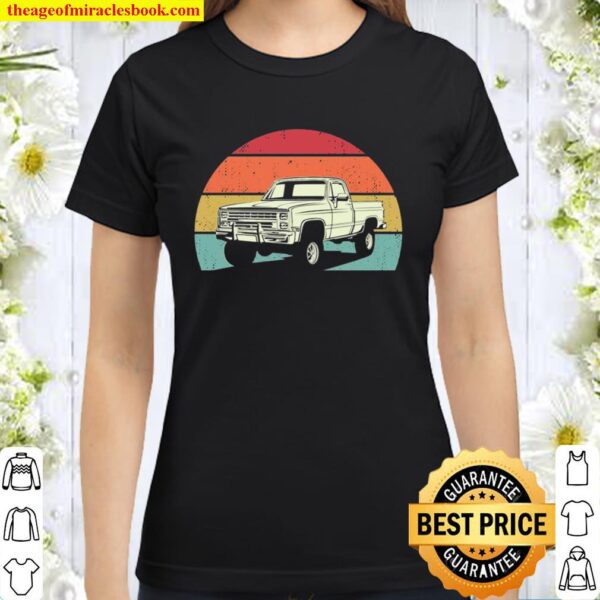 Vintage Squarebody Truck 7387 Classic Square Body Pickup Classic Women T-Shirt