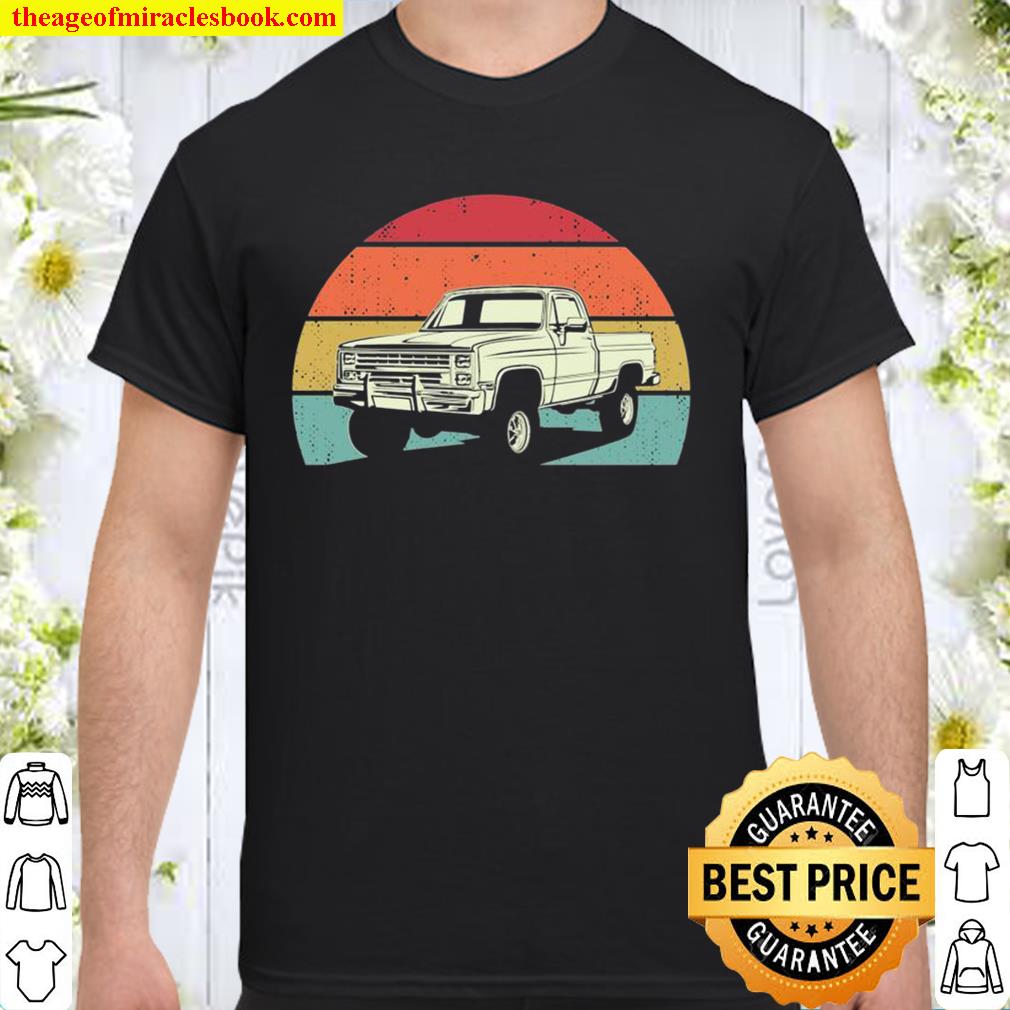 Vintage Squarebody Truck 7387 Classic Square Body Pickup Shirt