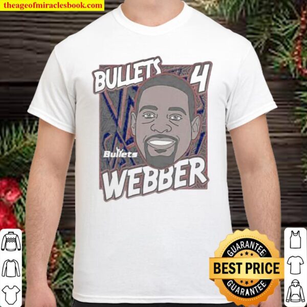 Washington Bullets Chris Webber King Of The Court Player Shirt