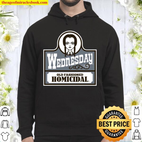 Wednesday Old Fashioned Homicidal Hoodie
