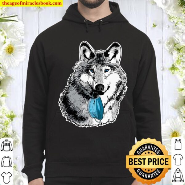 Wolves Do Not Wear Masks Wolf Anti-Facemask Hoodie