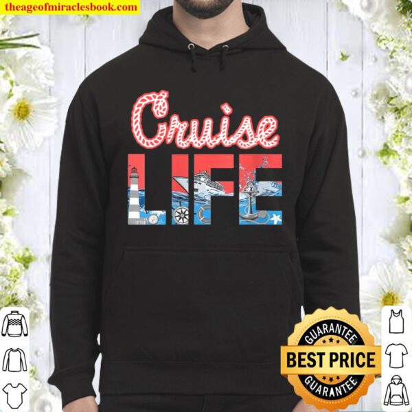 Womens Awesome Cruise Life and Cruising and Sailing Hoodie
