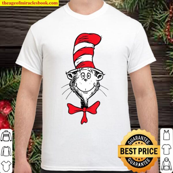 Womens Dr. Seuss The Cat In The Hat Face Shirt