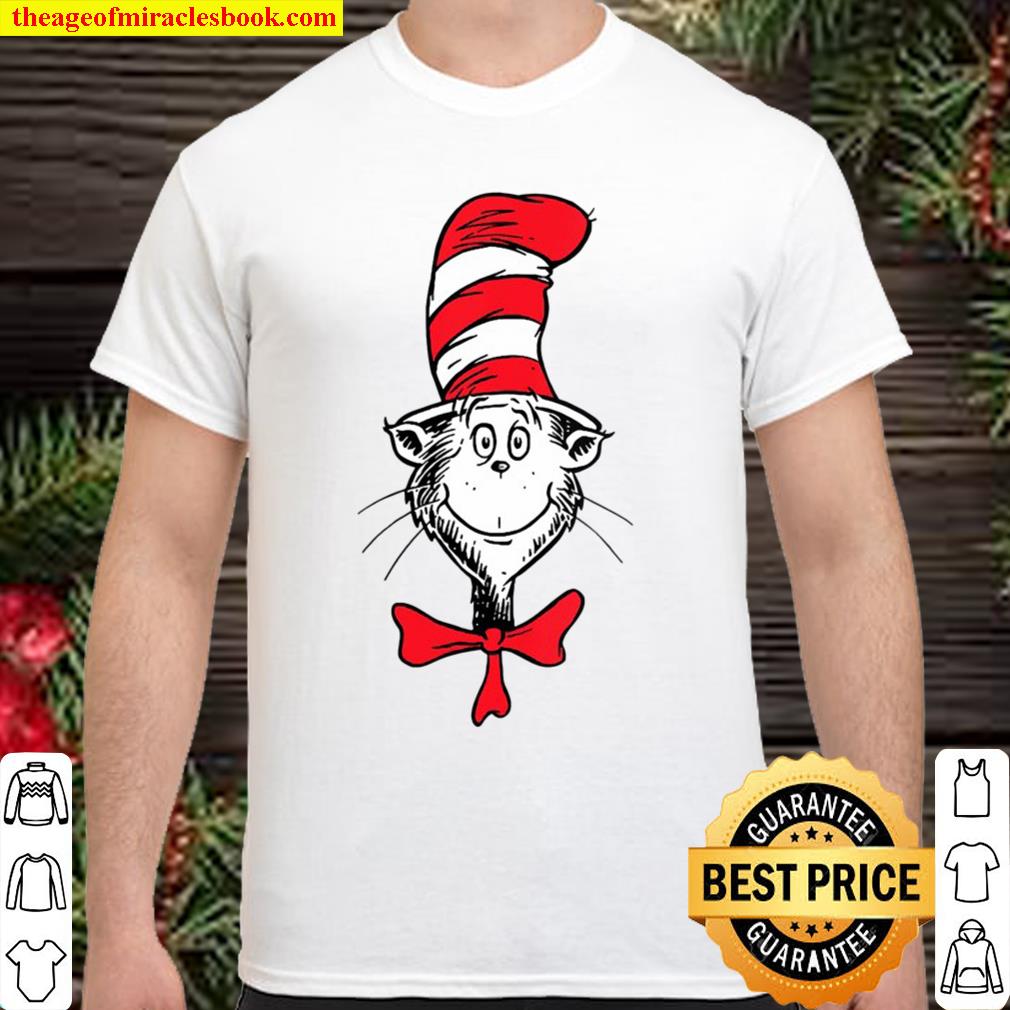 Womens Dr. Seuss The Cat In The Hat Face 2021 Shirt, Hoodie, Long Sleeved, SweatShirt