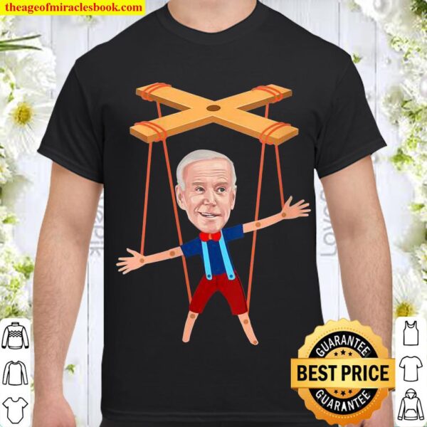 Womens Joe Biden as a Puppet Shirt